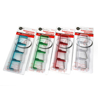 Tablecover Clips - Asst - Pk4