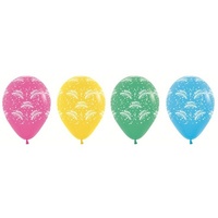 12" All Around Happy Anniversary Balloons - Pk50