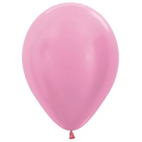 5" Pearl Light Pink Balloons - Pk100