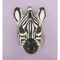 Plastic Animal Mask-Zebra
