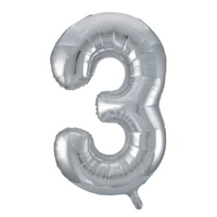 No. 3 Foil Balloon – (86cm)