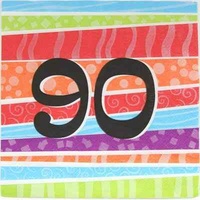 No. 90 Printed Napkin - Pk 25