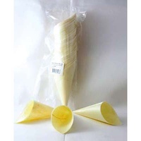 Wooden Food Cones 4.5x12.5cm - Pk 50