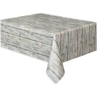 Rustic Wood Printed Rectangle Tablecover