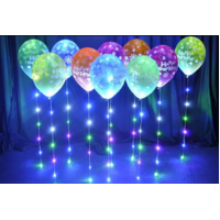 Multicolour Sparkle LED Balloon Ribbon