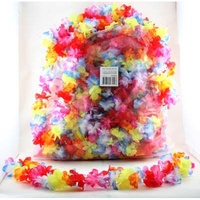 Multicolour Floral Leis (90cm) - Pk 50