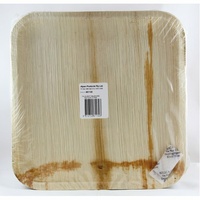 Palm Leaf Square Plate 10" - Pack of 25