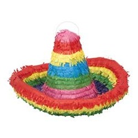 Rainbow Sombrero Piñata