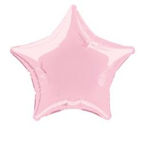 Pastel Pink Star 20" Foil Balloon