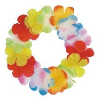 Luau multicoloured floral headband.