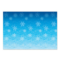 Frozen Snowflake Backdrop**