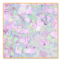 Baby Girl Foil Confetti Scatters - 14g