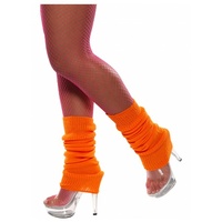 Neon Orange Legwarmers