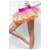 Neon Multi Colours Tutu Underskirt