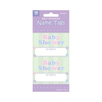 Baby Shower Name Tags - Pk 16