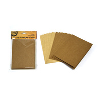 Kraft Envelopes & Cards - Pk 6*
