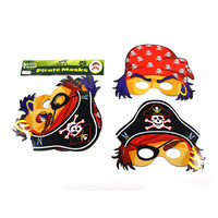 Paper Pirate Masks - Pk 6
