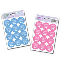 Team Blue/Pink Game Stickers