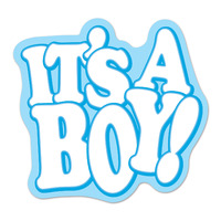 It's A Boy! Cutout