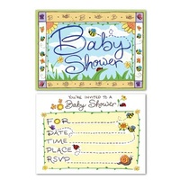 B Is For Baby Invitations - Pk 8*