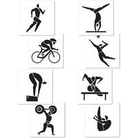 Summer Sports Cutouts