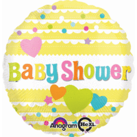 Baby Shower Yellow Foil Balloon*
