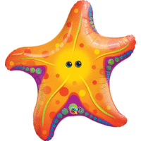 Starfish SuperShape Foil Balloon