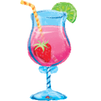 Tropical Cooler SuperShape Balloon