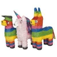 Rainbow Bull Piñata