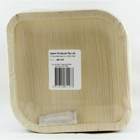 Palm Leaf Square Plates (15cm) - Pk 25