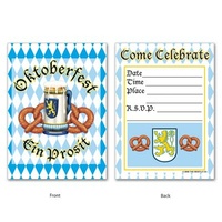 Oktoberfest Invitations - Pk 8**
