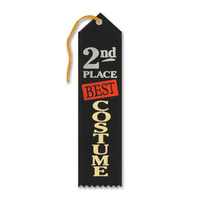 Best Costume 2nd Place Award Ribbon