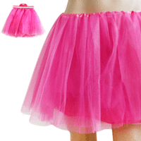 Pink Ladies Tutu - 3 layer with underskirt