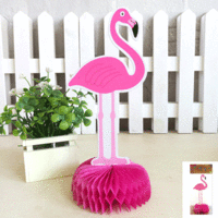 Pink Flamingo Centrepiece (24cm)