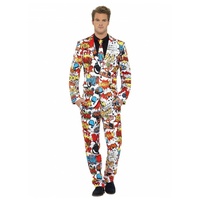 Comic Strip Stand Out Suit - XL