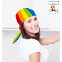 Rainbow Bandana (50 x 50 cm)