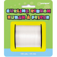 White Curling Ribbon 91.4M