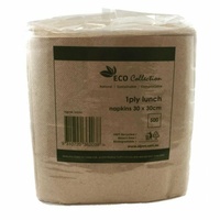 Eco Collection 1ply Lunch Napkins - pk 500