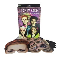 Party Face Masks - Set of 6