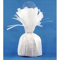 White Foil Balloon Weight