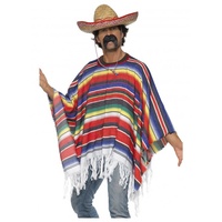 Adults Mexican Poncho Costume