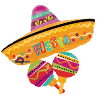 32" Fiesta Fun Foil Balloon