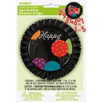 Happy Birthday Customizable Age Badge