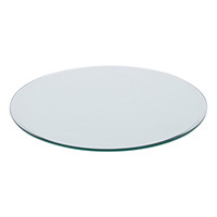 Round Glass Mirror Plate - 9cm