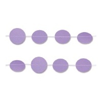 Circle Garland 2PK - Purple*