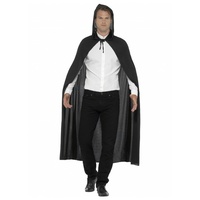 Black Hooded Vampire Cape