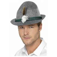 German Trenker Hat with Feather