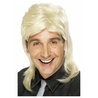 Blonde Mullet Wig