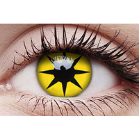 Yellow Star Contact Lens (3-Month)