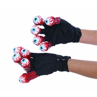 Beetlejuice Gloves With Eyeballs